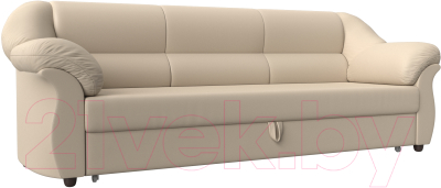 Диван Лига Диванов Карнелла / 29494 (экокожа бежевый) - фото