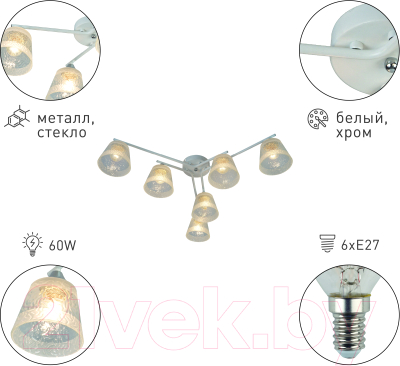 Люстра Rivoli Constance 3155-306 / Б0059261