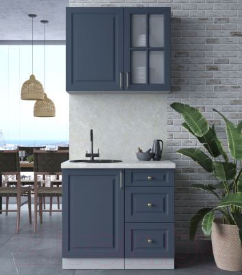 Готовая кухня Интерлиния Мила Шато 0.9А