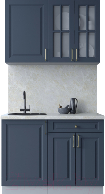 Готовая кухня Интерлиния Мила Шато 1.1А - фото