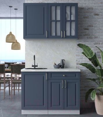 Готовая кухня Интерлиния Мила Шато 1.1А