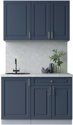 Готовая кухня Интерлиния Мила Шато 1.2А - фото