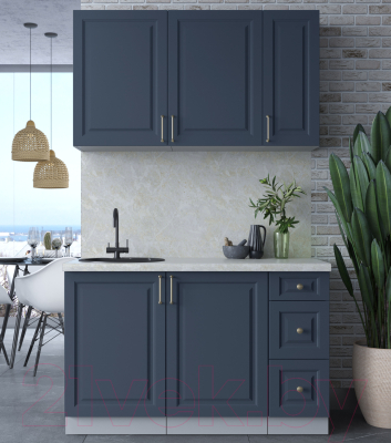 Готовая кухня Интерлиния Мила Шато 1.3А