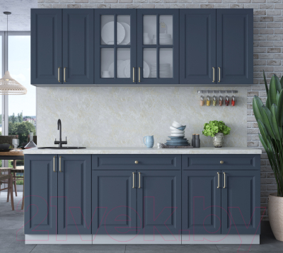 Готовая кухня Интерлиния Мила Шато 2.1А