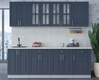 Готовая кухня Интерлиния Мила Шато 2.3А