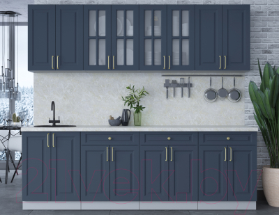 Готовая кухня Интерлиния Мила Шато 2.4А