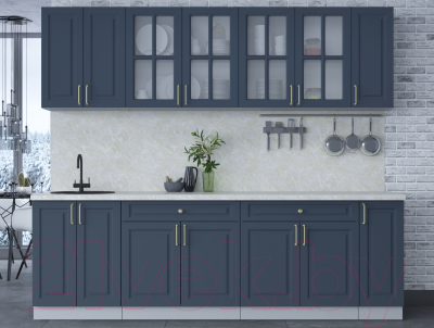 Готовая кухня Интерлиния Мила Шато 2.5А