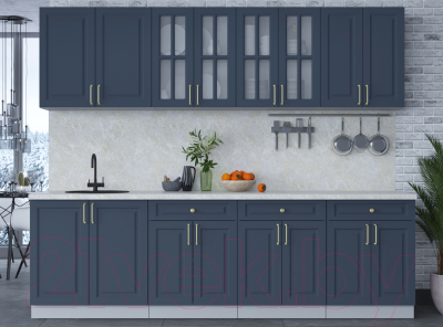 Готовая кухня Интерлиния Мила Шато 2.6А