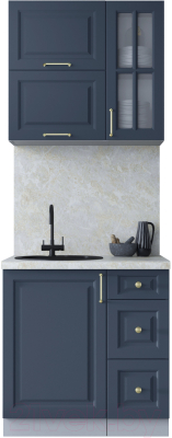 Готовая кухня Интерлиния Мила Шато 0.8Б - фото