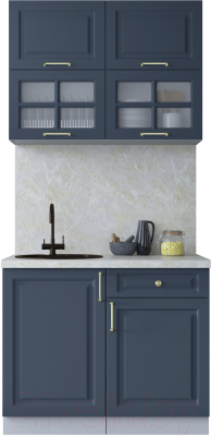 Готовая кухня Интерлиния Мила Шато 1.0Б - фото