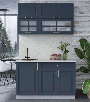 Готовая кухня Интерлиния Мила Шато 1.3Б