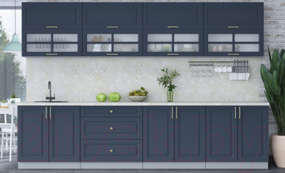 Готовая кухня Интерлиния Мила Шато 3.2Б