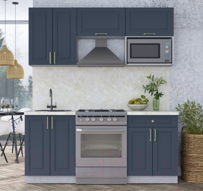 Готовая кухня Интерлиния Мила Шато 1.8В