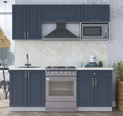 Готовая кухня Интерлиния Мила Шато 2.0В