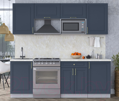 Готовая кухня Интерлиния Мила Шато 2.2В