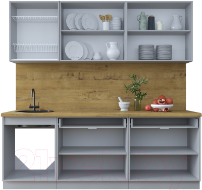 Готовая кухня Интерлиния Тренд 2.2А