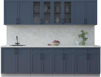 Готовая кухня Интерлиния Тренд 2.7А - фото