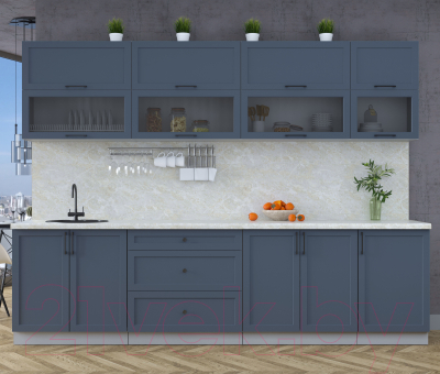 Готовая кухня Интерлиния Тренд 2.9Б