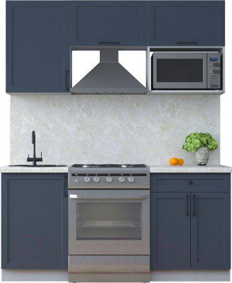 Готовая кухня Интерлиния Тренд 1.7В - фото