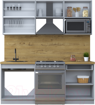 Готовая кухня Интерлиния Тренд 1.9В