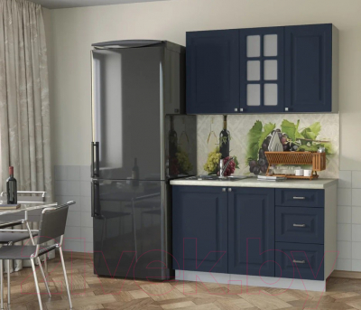 Кухонный гарнитур Интерлиния Мила Деко 1.3Б