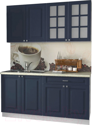 Кухонный гарнитур Интерлиния Мила Деко 1.7А - фото
