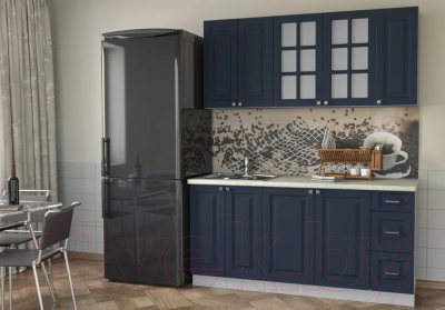 Кухонный гарнитур Интерлиния Мила Деко 1.7А