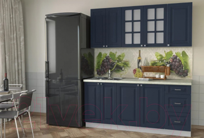 Кухонный гарнитур Интерлиния Мила Деко 1.8А