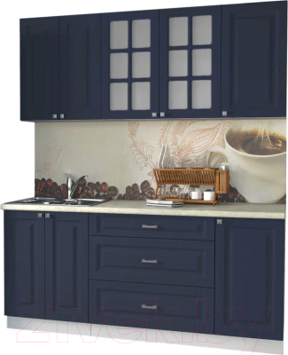 Кухонный гарнитур Интерлиния Мила Деко 1.8Б - фото