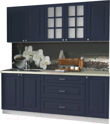 Кухонный гарнитур Интерлиния Мила Деко 2.0Б - фото