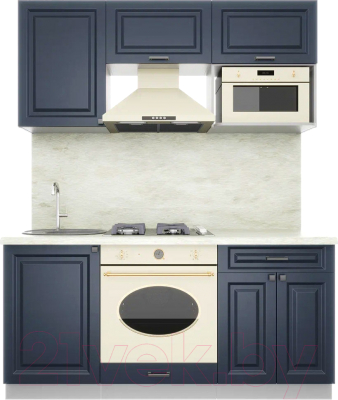 Кухонный гарнитур Интерлиния Мила Деко 1.7 - фото