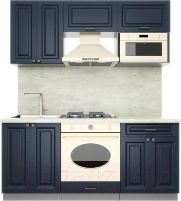 Кухонный гарнитур Интерлиния Мила Деко 1.8 - фото