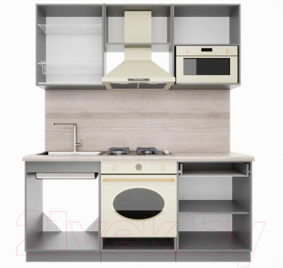 Кухонный гарнитур Интерлиния Мила Деко 1.8