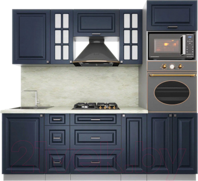 Кухонный гарнитур Интерлиния Мила Деко 2.3 - фото