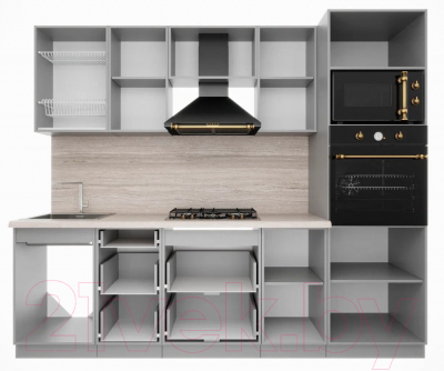 Кухонный гарнитур Интерлиния Мила Деко 2.5