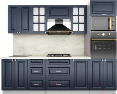 Кухонный гарнитур Интерлиния Мила Деко 2.6 - фото