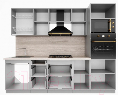 Кухонный гарнитур Интерлиния Мила Деко 2.6