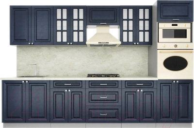 Кухонный гарнитур Интерлиния Мила Деко 3.2 - фото