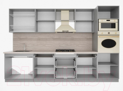 Кухонный гарнитур Интерлиния Мила Деко 3.2