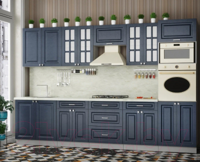 Кухонный гарнитур Интерлиния Мила Деко 3.2