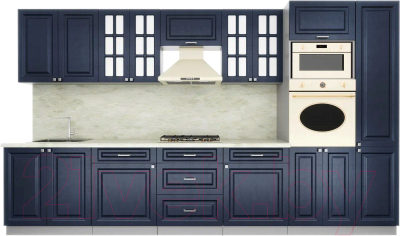 Кухонный гарнитур Интерлиния Мила Деко 3.6 - фото