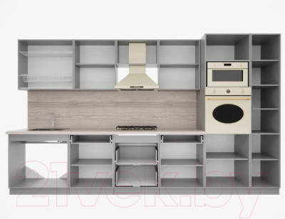 Кухонный гарнитур Интерлиния Мила Деко 3.6