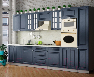 Кухонный гарнитур Интерлиния Мила Деко 3.6