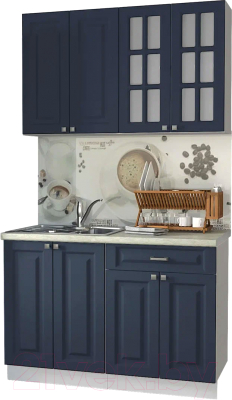 Кухонный гарнитур Интерлиния Мила Деко 1.2А - фото