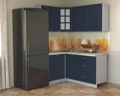 Кухонный гарнитур Интерлиния Мила Деко 1.2x1.7