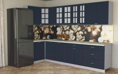 Кухонный гарнитур Интерлиния Мила Деко 1.2x3.1