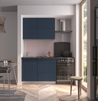 Готовая кухня Интерлиния Мила Матте 1.1 А