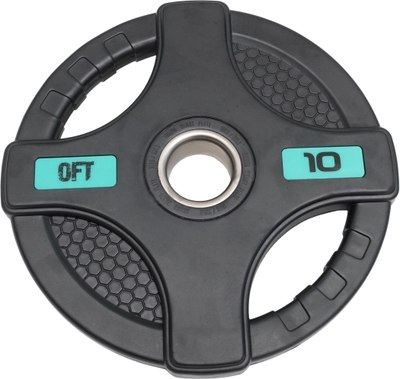 Диск для штанги Original FitTools FT-2HGP-10 - фото
