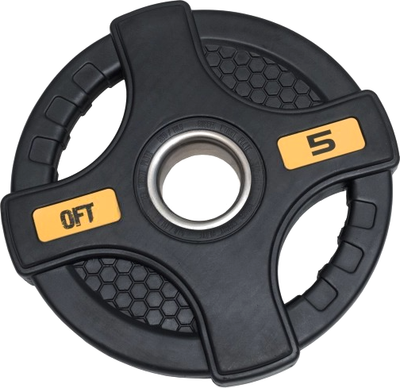 Диск для штанги Original FitTools FT-2HGP-5 - фото