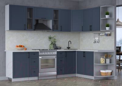 Готовая кухня Интерлиния Тренд 1.7x2.7 правая